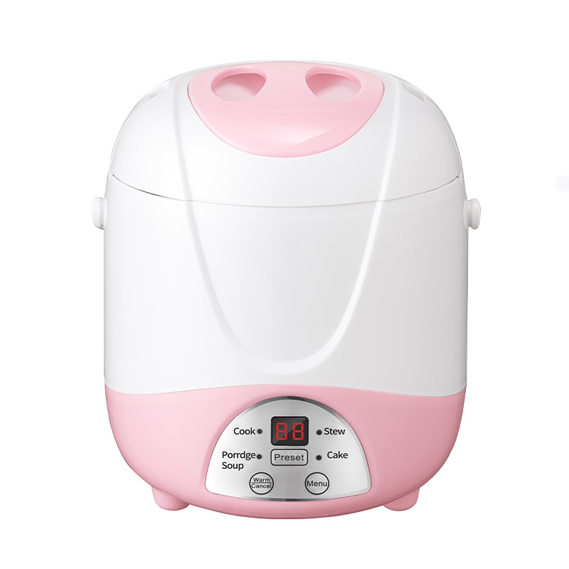 Mini Rice Cooker Yellow/Pink and Customized 1.5L/1.2L QS-MF15B