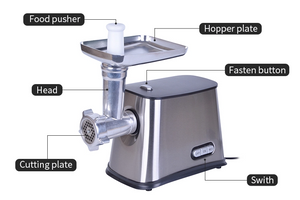 Multifunctional Stainless Steel Meat Chopper Electric Meat Grinder Machine