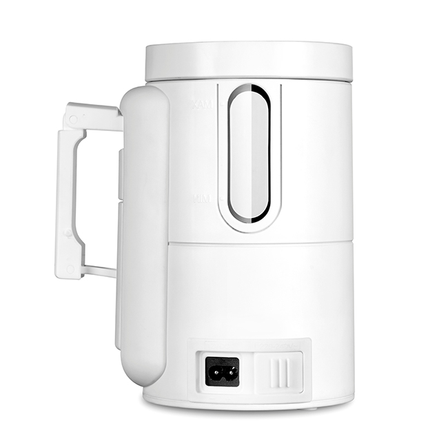 2 in 1 Electric Kettle Car/Travel White/Black 0.8L OKW-302E