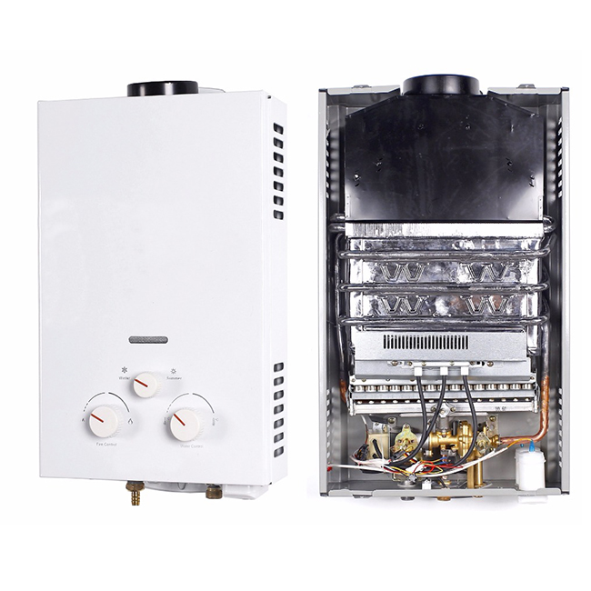 Flue Type Gas Water Heater with Digital Temperature Display