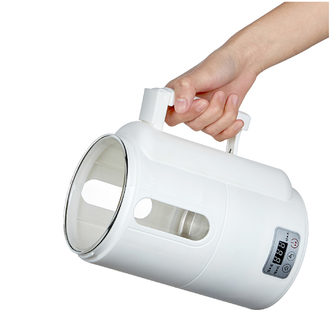 2 in 1 Electric Kettle Car/Travel White/Black 0.8L OKW-302E