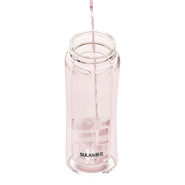 SL-B168 Double Layer Borosilicate Glass Cup 170ml